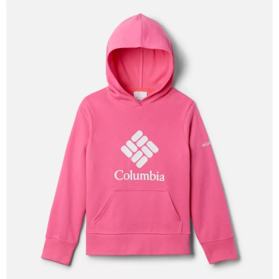 Wild Geranium Girls' Columbia Sale Trek French Terry Hoodie Columbia Sale