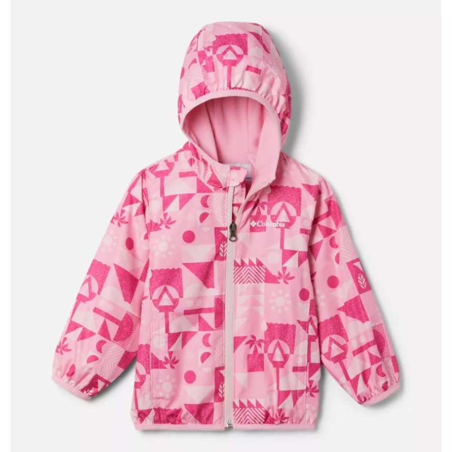 Wild Rose Quest Toddler Mini Pixel Grabber II Wind Jacket Columbia Sale