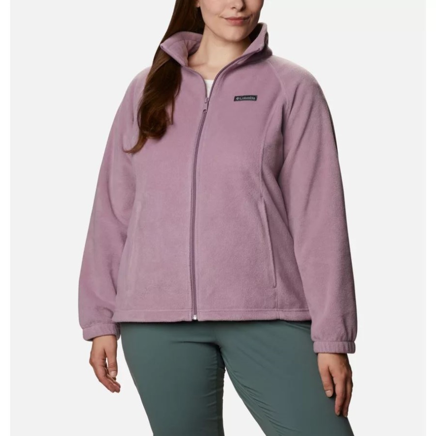 Winter Mauve Columbia Sale Women's Benton Springs Full Zip Plus Size