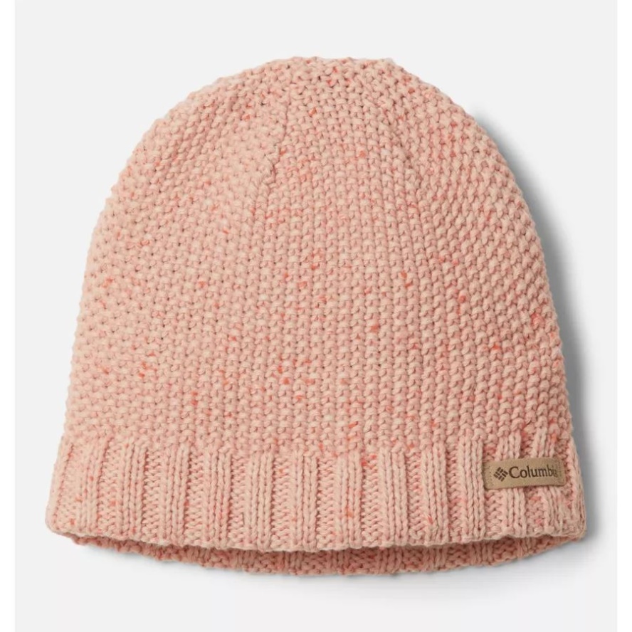 Women's Ali Peak II Beanie Peach Blossom Columbia Sale