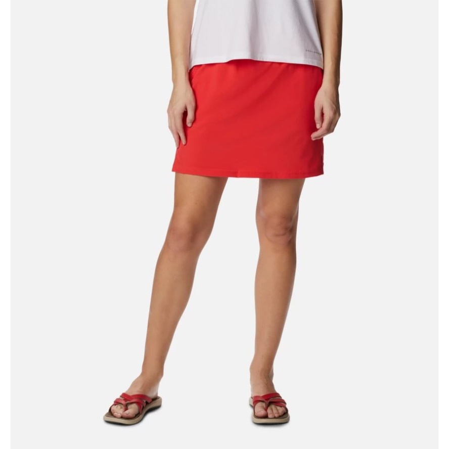 Women's Alpine Chill Zero Multisport Skort Red Hibiscus Columbia Sale