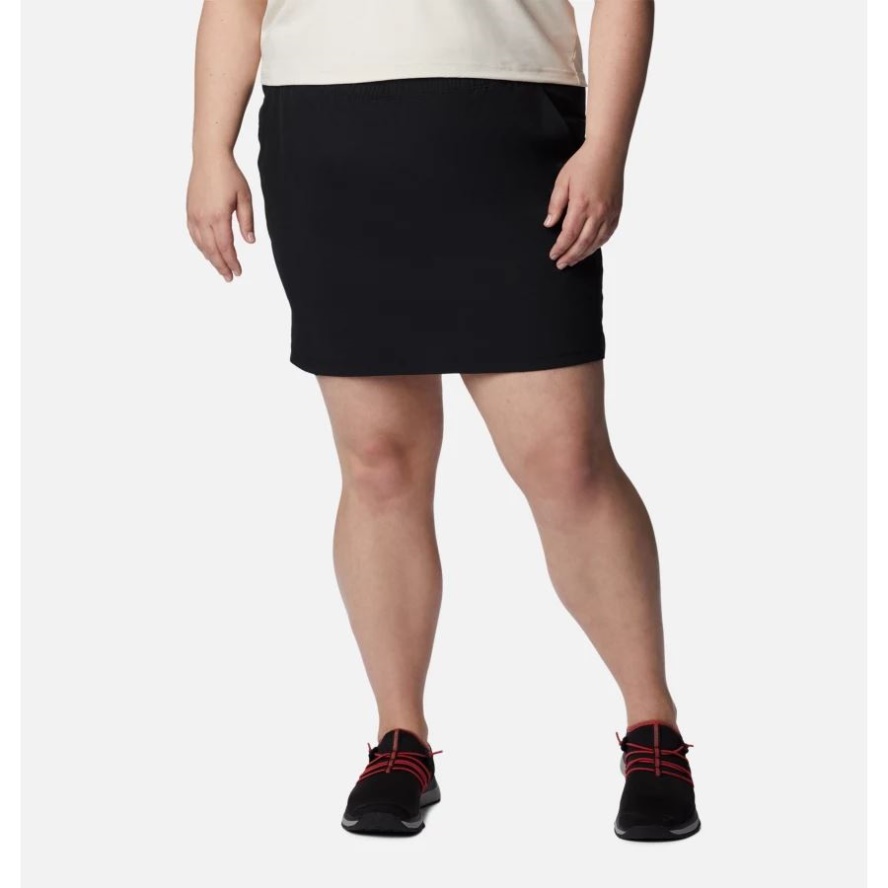 Women's Alpine Chill Zero Skort Plus Size Columbia Sale Black