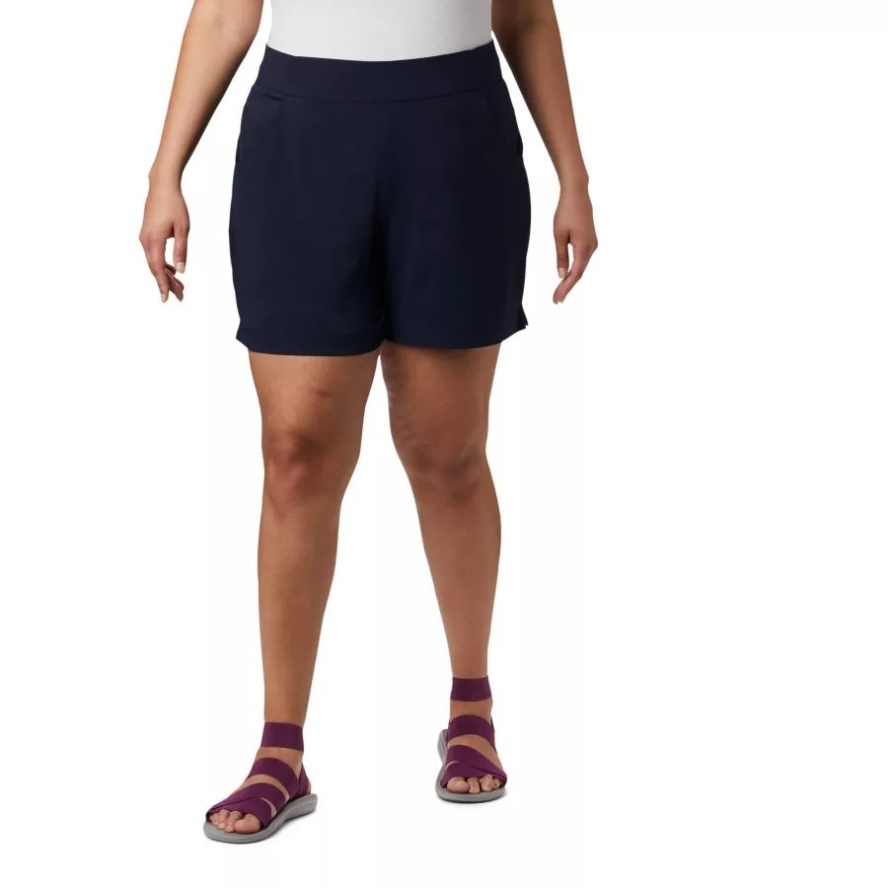 Women's Anytime Casual Shorts Plus Size Columbia Sale Dark Nocturnal