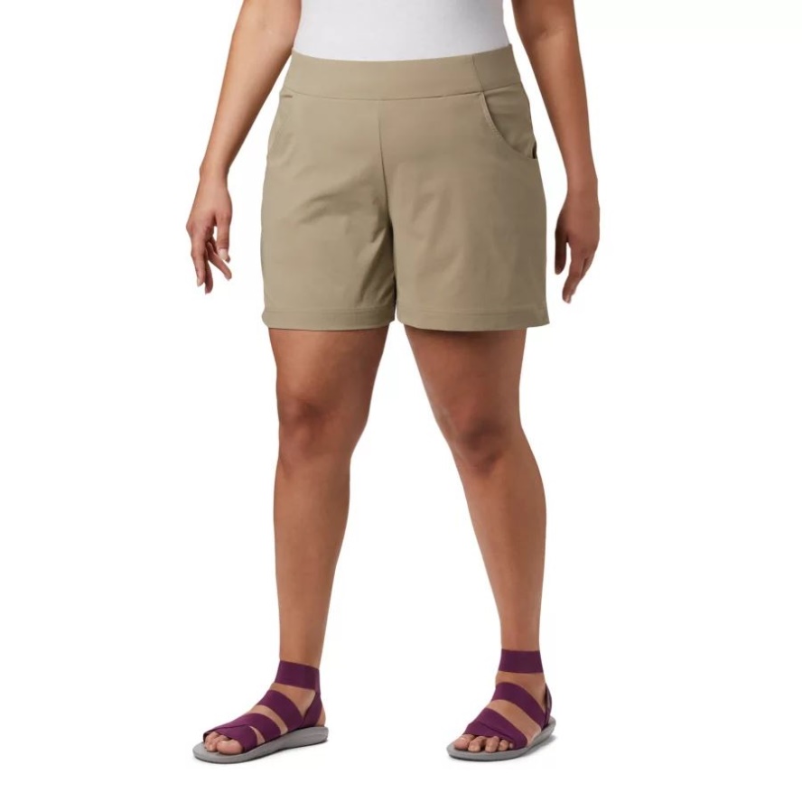 Women's Anytime Casual Shorts Plus Size Columbia Sale Tusk