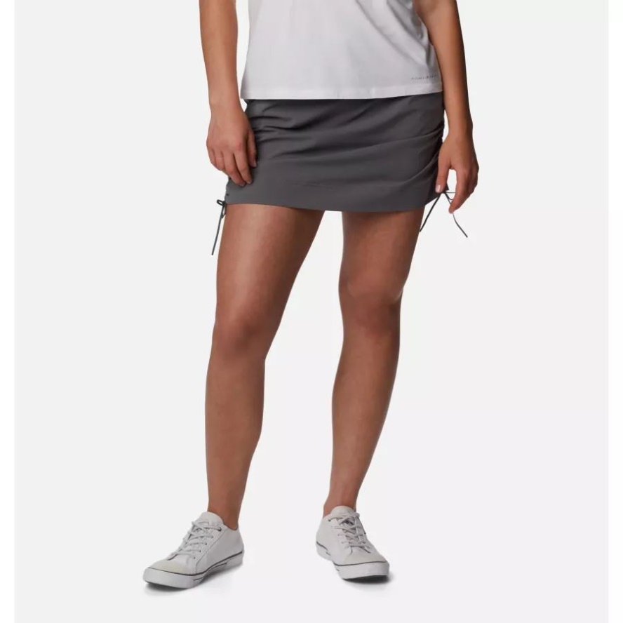 Women's Anytime Casual Skort City Grey Columbia Sale