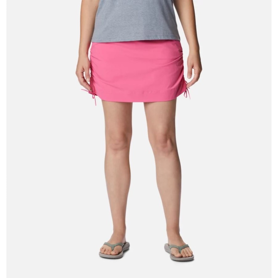 Women's Anytime Casual Skort Wild Geranium Columbia Sale