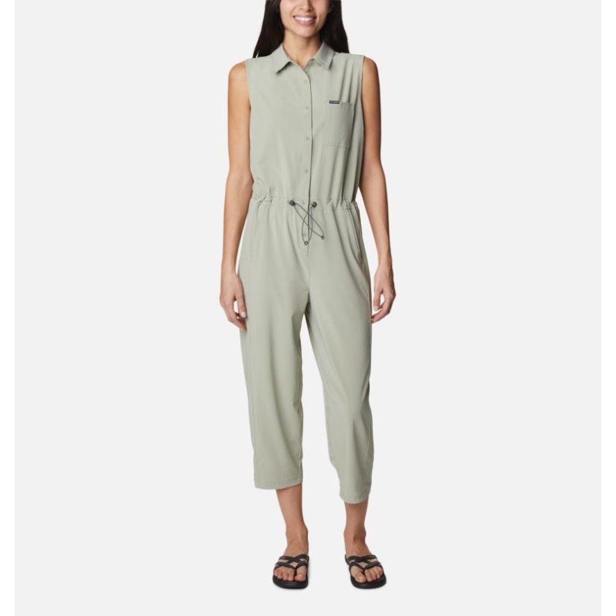 Women's Anytime Flex Romper Columbia Sale Safari
