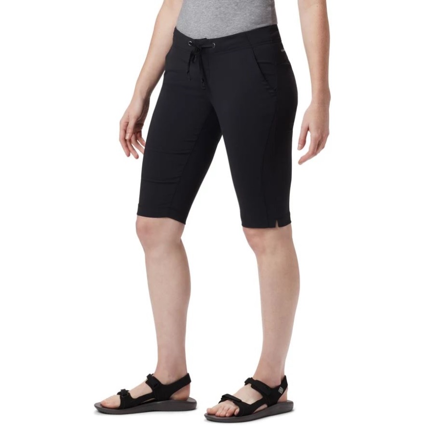 Women's Anytime Outdoor Long Shorts Black Columbia Sale