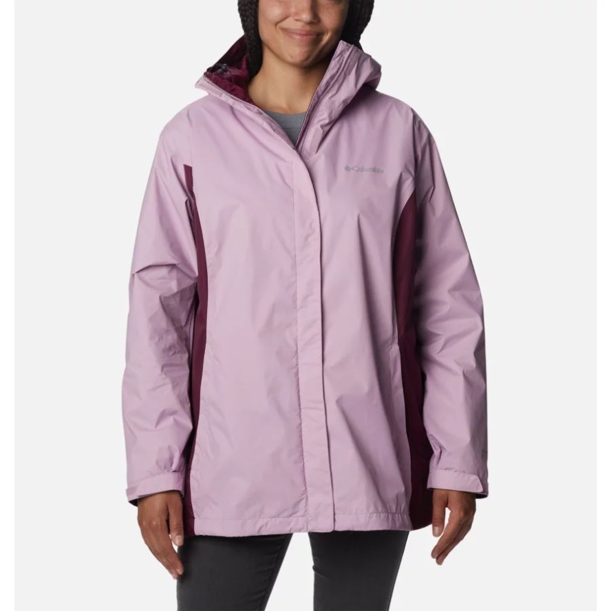 Women's Arcadia II Jacket Plus Size Aura/Marionberry Columbia Sale