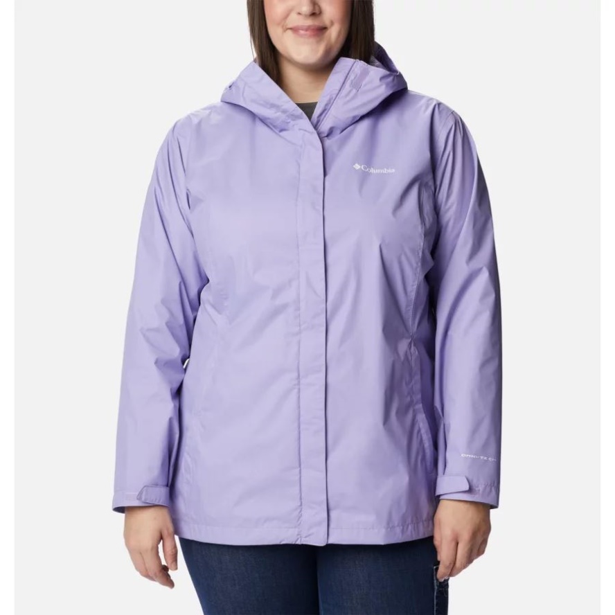 Women's Arcadia II Jacket Plus Size Columbia Sale Frosted Purple
