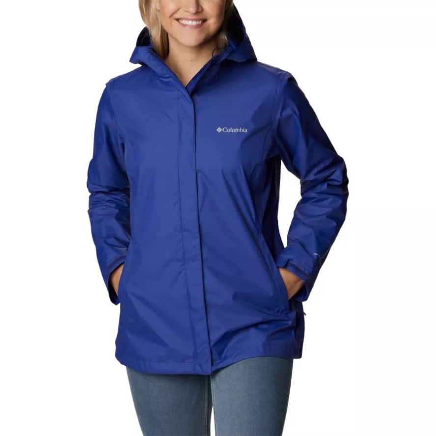 Women's Arcadia II Rain Jacket Dark Sapphire Columbia Sale