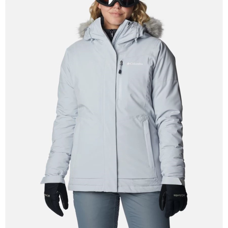 Women's Ava Alpine Waterproof Ski Jacket Columbia Sale Cirrus Grey