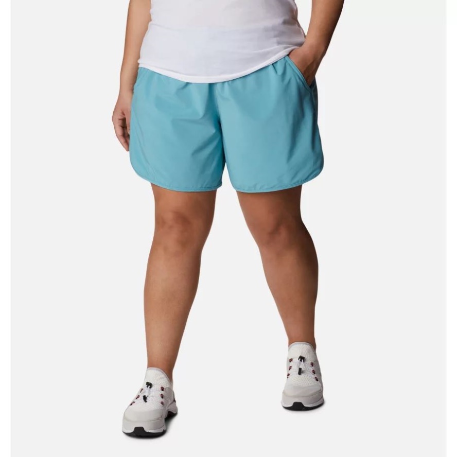 Women's Bogata Bay Stretch Shorts Plus Size Sea Wave Columbia Sale