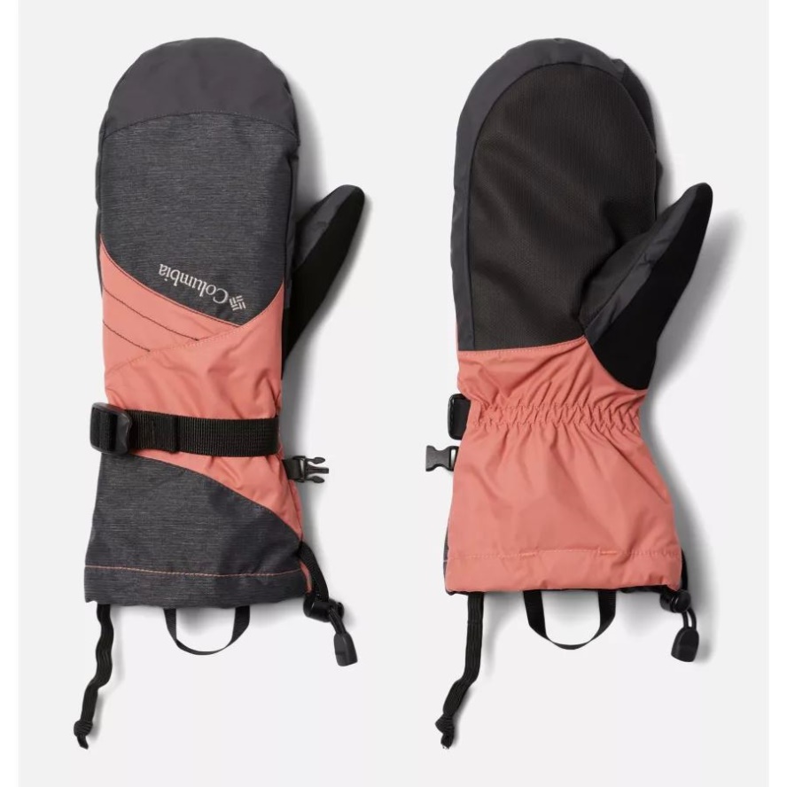 Women's Bugaboo II Mitten Columbia Sale Dark Coral/Shark