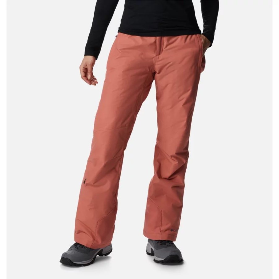 Women's Bugaboo Omni-Heat Insulated Snow Pants Dark Coral Columbia Sale