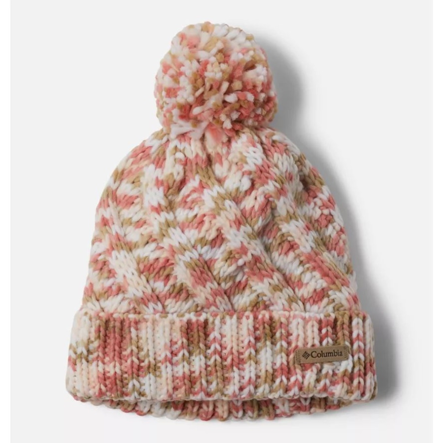 Women's Bundle Up Beanie Peach Blossom Ombre Columbia Sale Brand