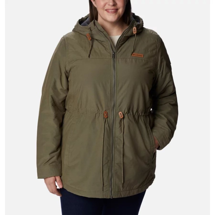 Women's Chatfield Hill Jacket Plus Size Stone Green Columbia Sale