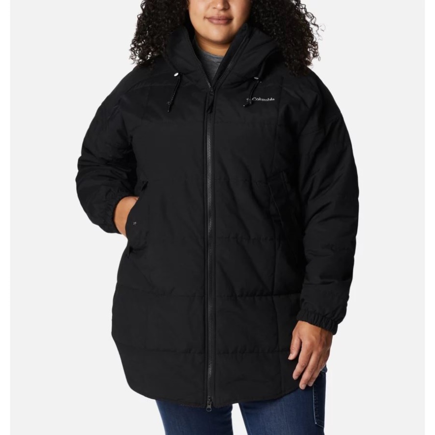 Women's Chatfield Hill Novelty Jacket Plus Size Black/Red Lily Check Print Columbia Sale
