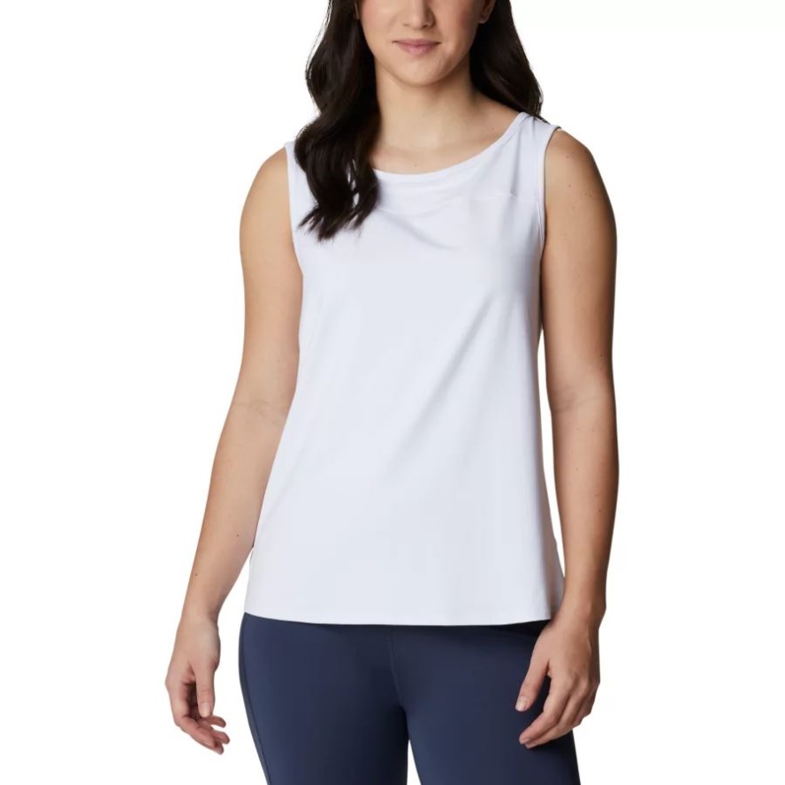 Women's Chill River Tank White Columbia Sale