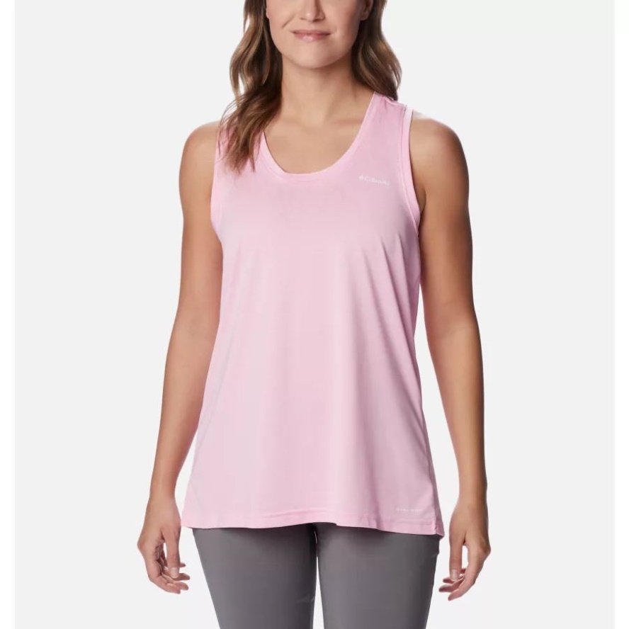 Women's Columbia Sale Hike Tank Wild Rose Heather Columbia Sale