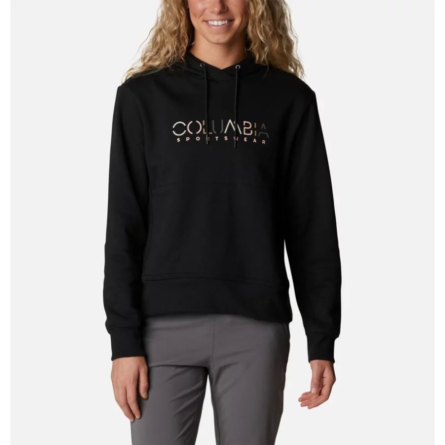 Women's Columbia Sale Lodge Hoodie Columbia Sale Black/Columbia Sale Stencil