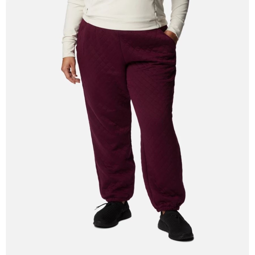 Women's Columbia Sale Lodge Quilted Joggers Plus Size Columbia Sale Marionberry