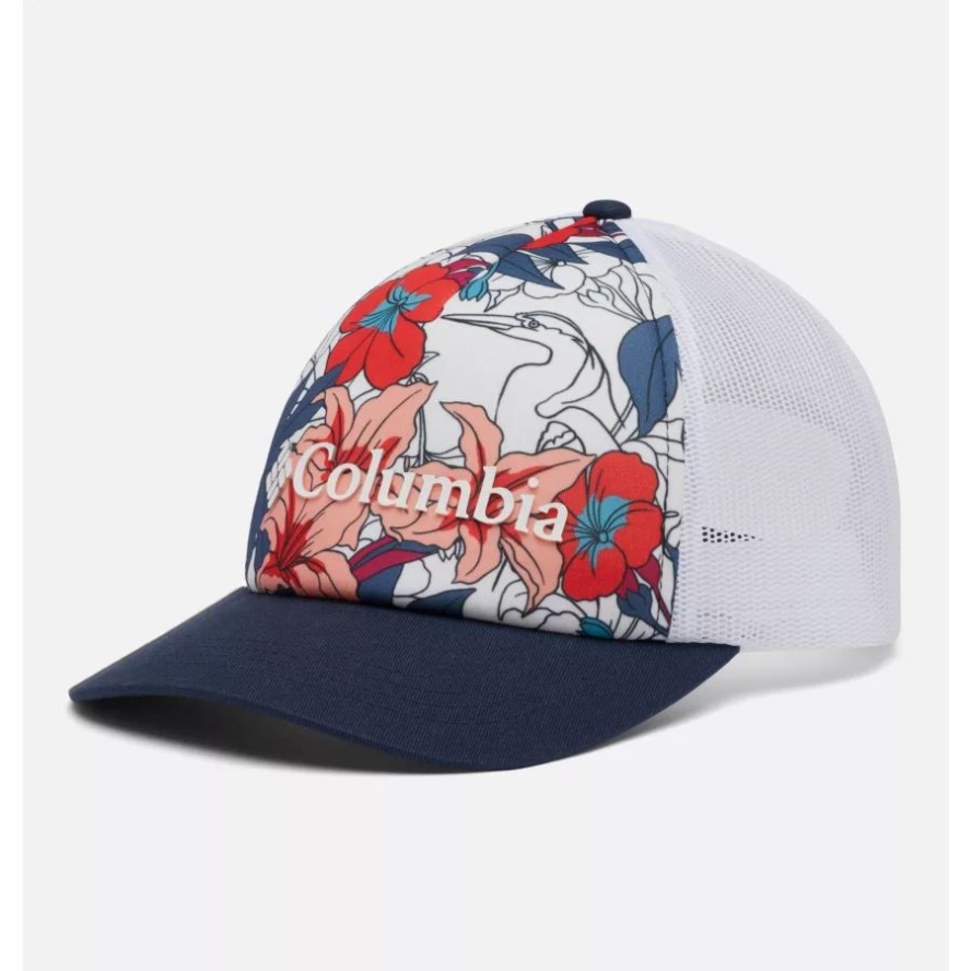 Women's Columbia Sale Mesh Hat White Lakeshore Floral Multi Columbia Sale
