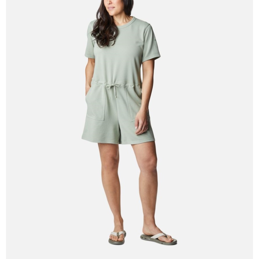 Women's Columbia Sale Trek French Terry Romper Columbia Sale Safari