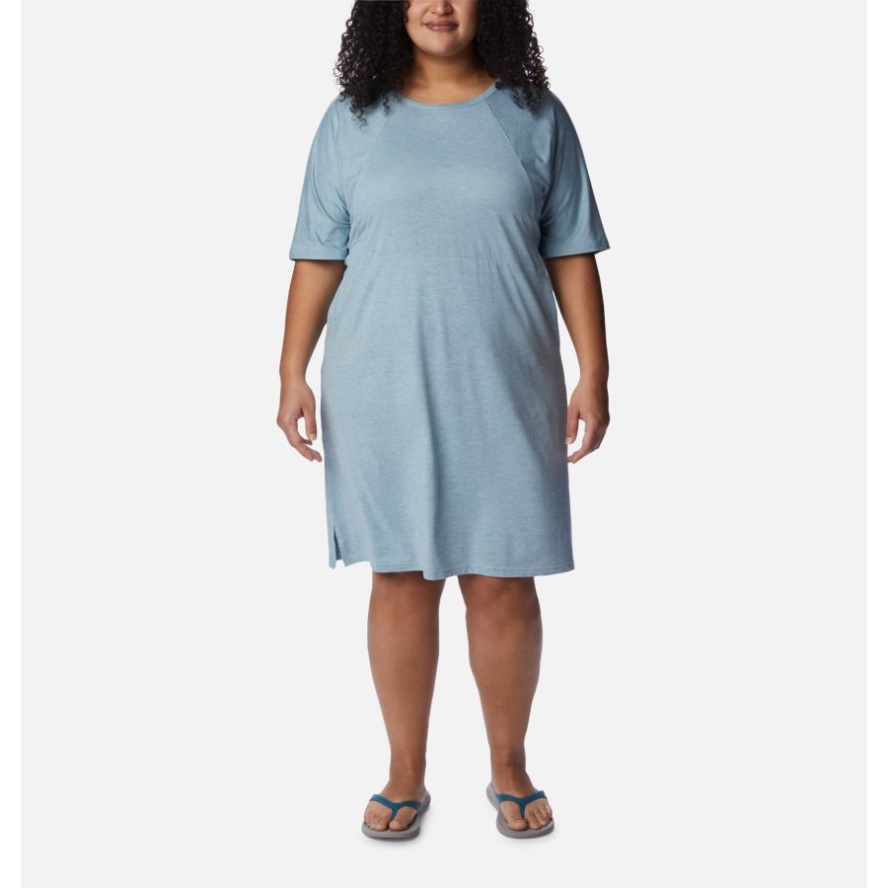 Women's Coral Ridge Dress Plus Stone Blue Columbia Sale