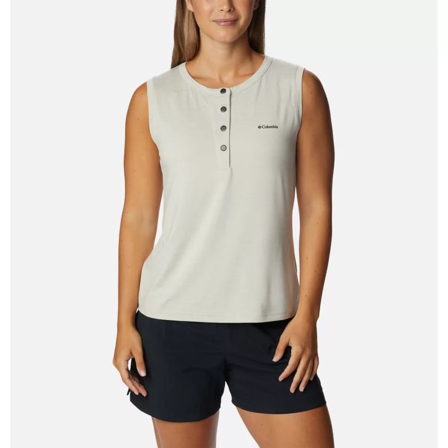 Women's Coral Ridge Sleeveless Top Columbia Sale Dark Stone