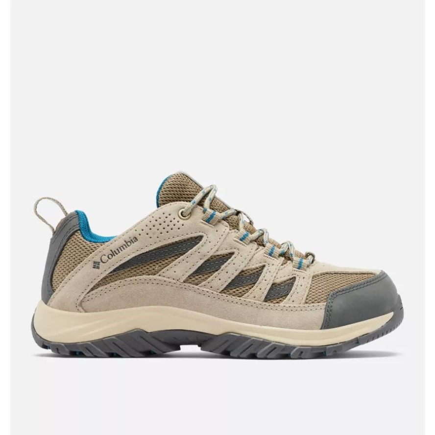 Women's Crestwood Hiking Shoe Pebble/Lagoon Columbia Sale