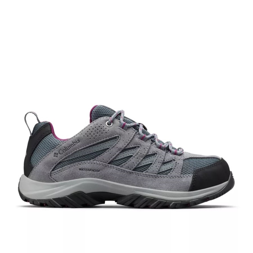 Women's Crestwood Waterproof Hiking Shoe Columbia Sale Graphite/Wild Iris