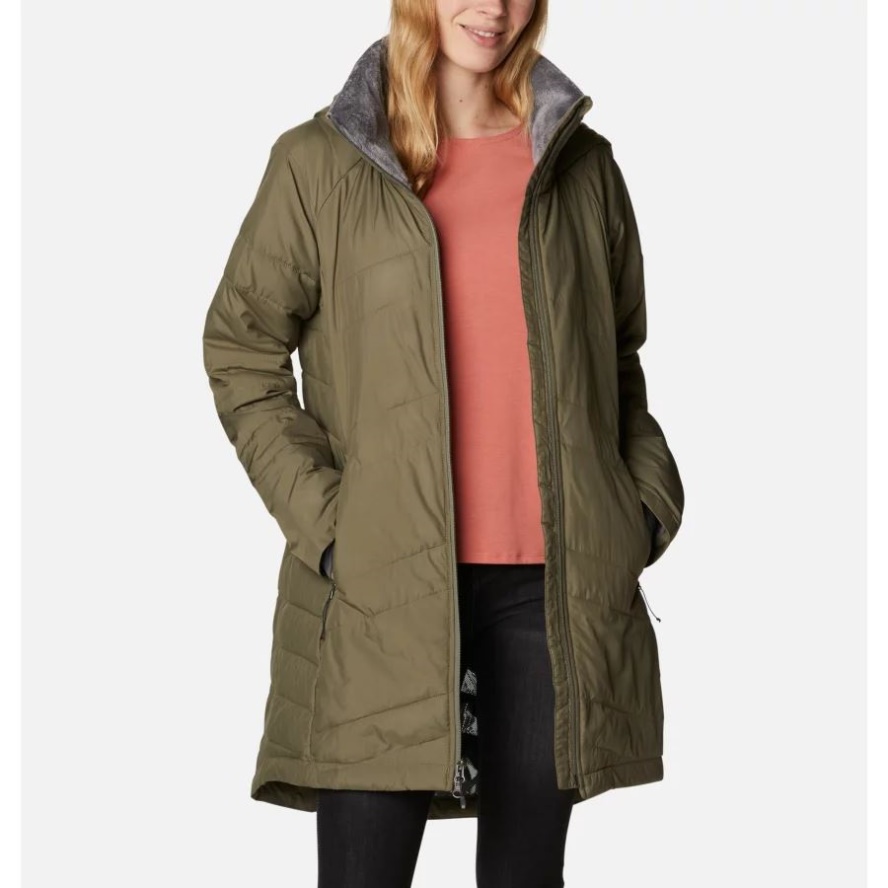 Women's Crown Point Jacket Stone Green Columbia Sale