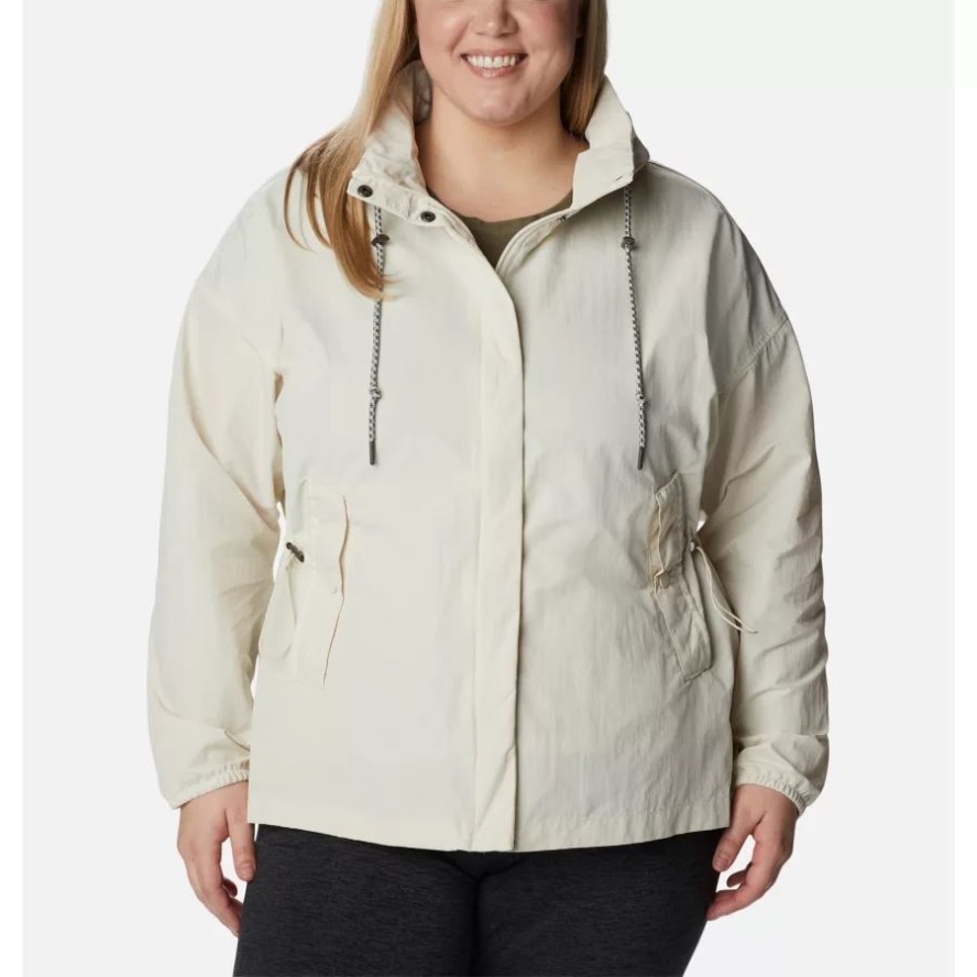 Women's Day Trippin' II Jacket Plus Size Columbia Sale Chalk