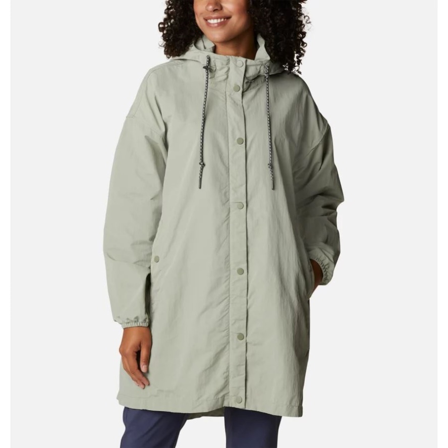 Women's Day Trippin' II Long Jacket Columbia Sale Safari