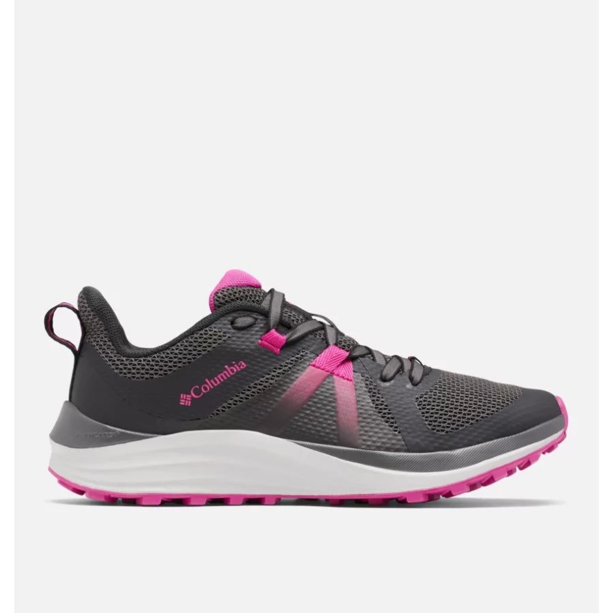 Women's Escape Pursuit Trail Running Shoe Black/Wild Fuchsia Columbia Sale