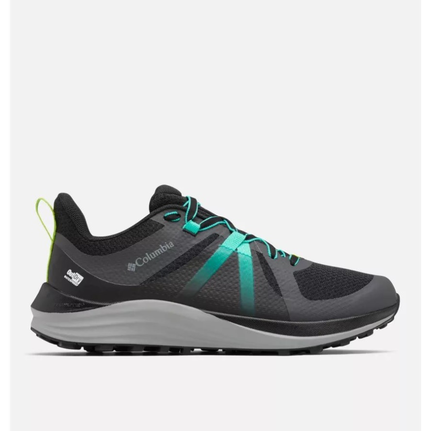 Women's Escape Pursuit Waterproof Walking Shoe Black/Electric Turquoise Columbia Sale
