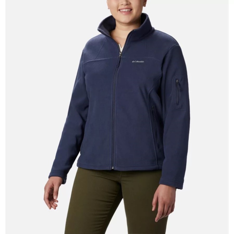 Women's Fast Trek II Jacket Plus Size Columbia Sale Nocturnal