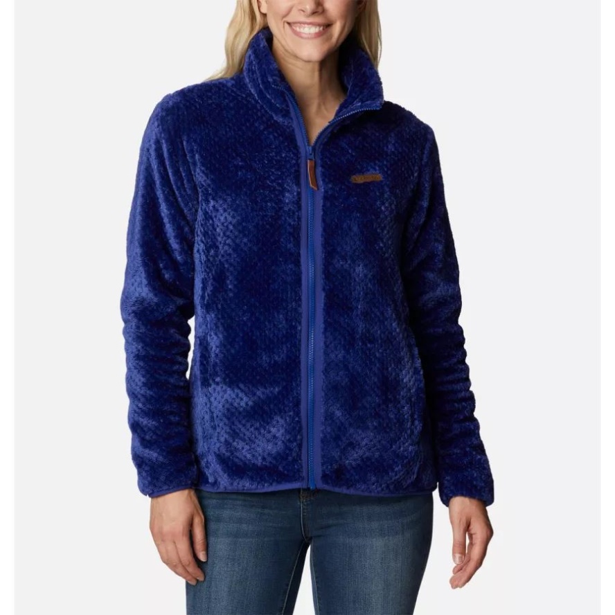 Women's Fire Side II Sherpa Full Zip Fleece Dark Sapphire Columbia Sale