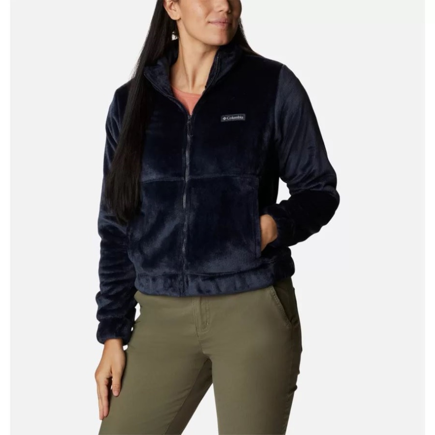 Women's Fireside Full Zip Jacket Columbia Sale Dark Nocturnal