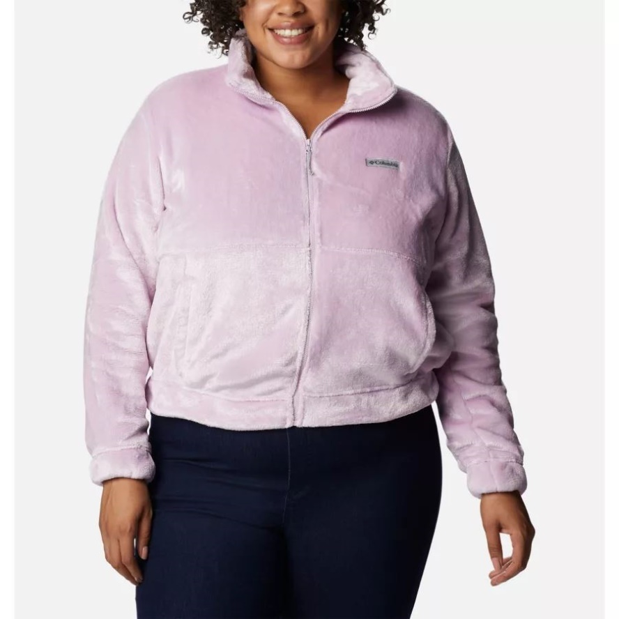 Women's Fireside Full Zip Jacket Plus Size Columbia Sale Aura