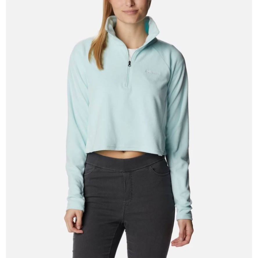 Women's Glacial II Casual Cropped Fleece Columbia Sale Icy Morn
