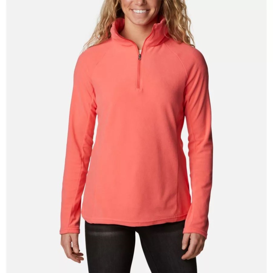 Women's Glacial IV Half Zip Fleece Blush Pink Columbia Sale