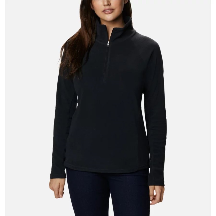 Women's Glacial IV Half Zip Fleece Columbia Sale Black
