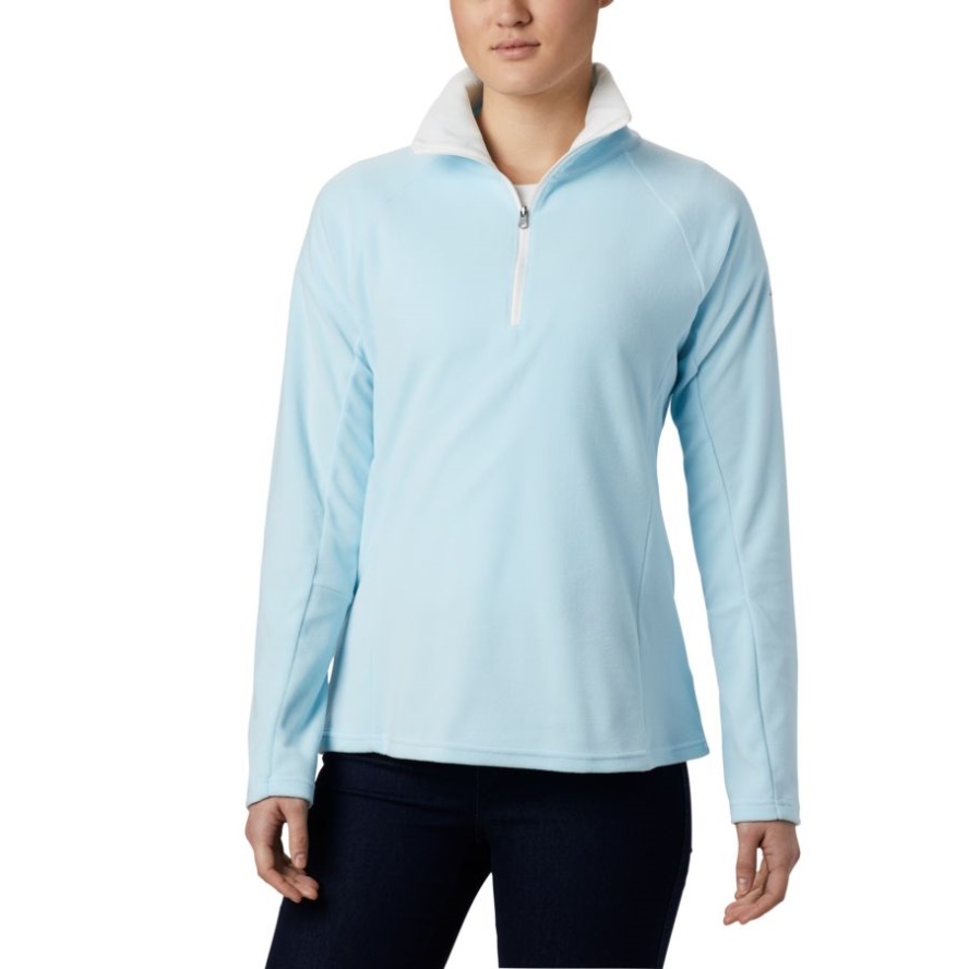 Women's Glacial IV Half Zip Fleece Spring Blue Columbia Sale