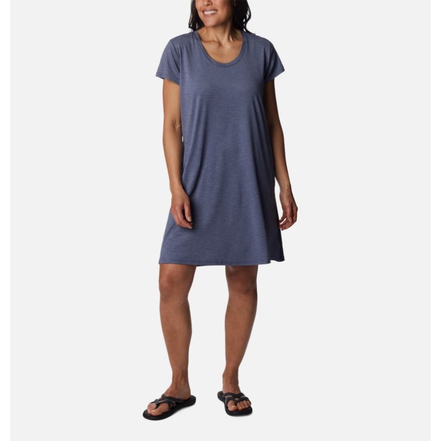 Women's Hazel Springs Dress Columbia Sale Nocturnal Heather/Nocturnal