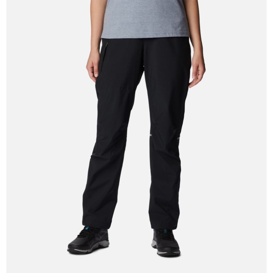 Women's Hazy Trail Rain Pants Black Columbia Sale