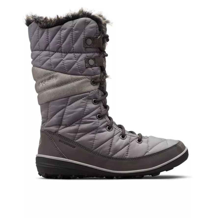 Women's Heavenly Omni-Heat Waterproof Boot Quarry/Dove Columbia Sale