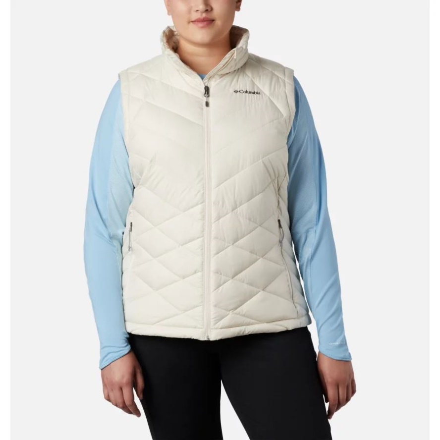 Women's Heavenly Vest Plus Size Chalk Columbia Sale