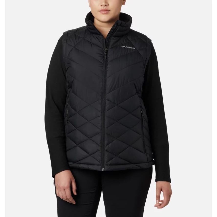 Women's Heavenly Vest Plus Size Columbia Sale Black